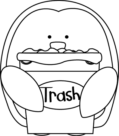 Black_and_White_Penguin_Trash_Helper
